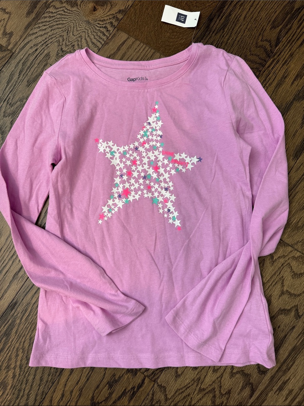 GAP Lilac Long Sleeve Tee -NEW WITH TAGS